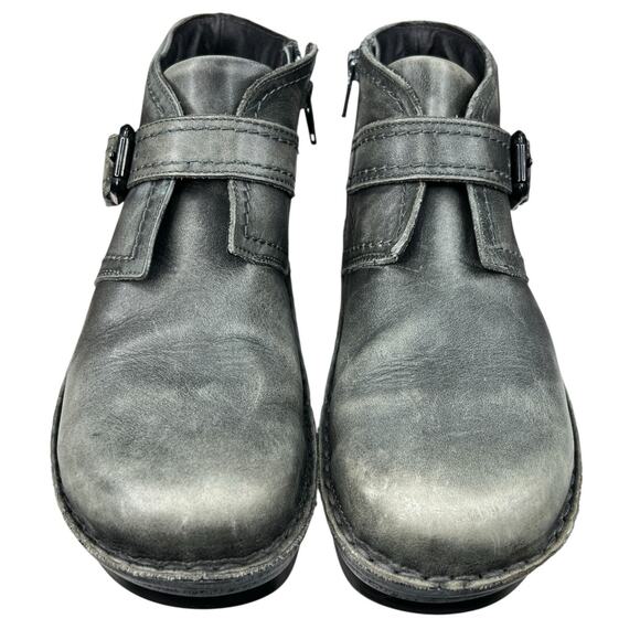 NAOT Women’s Calzado Green Distressed Ankle Boot Size 38 US 7 - Picture 7 of 10